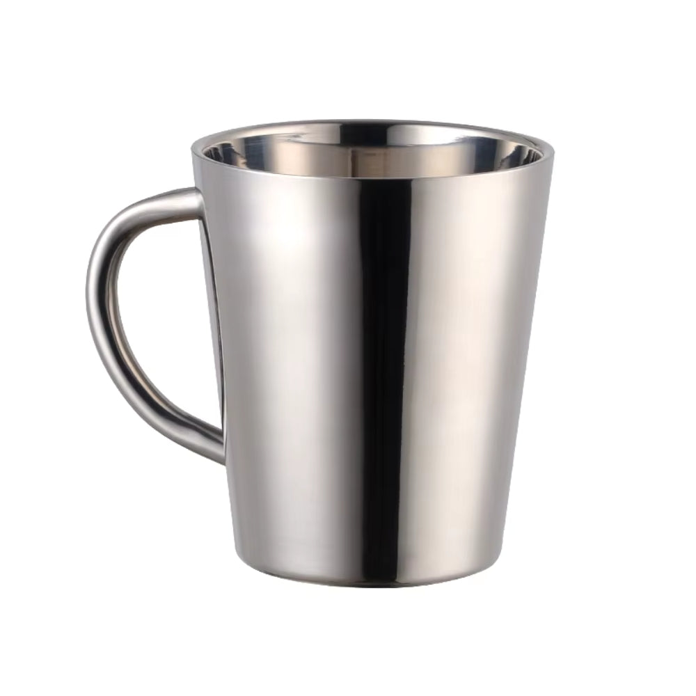 Kopp i stål med speilblank overflate - 300ml