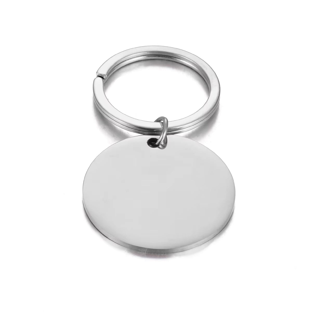 Elegant rundt ID-Skilt - 30mm